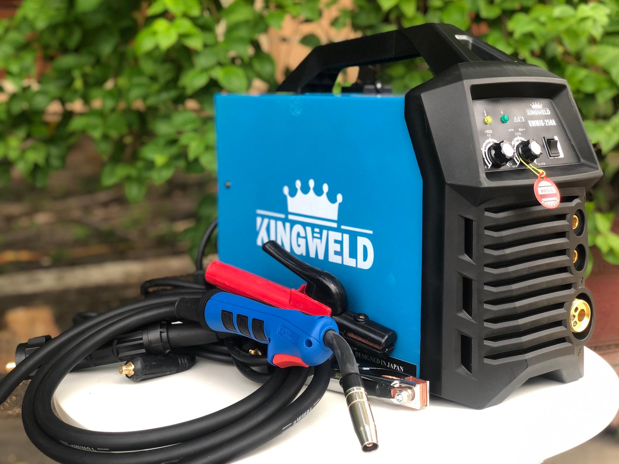 MÁY HÀN MIG (0.6mm - 1.0mm) 7.2KVA KINGWELD KW MIG-250A - HÀNG CHÍNH HÃNG