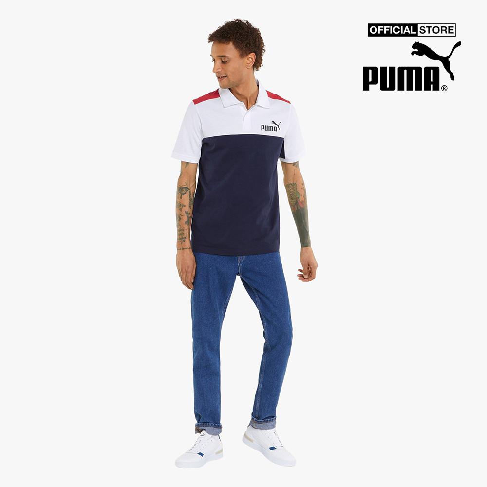 PUMA - Áo thun polo nam Essentials+ Block Jersey 848004