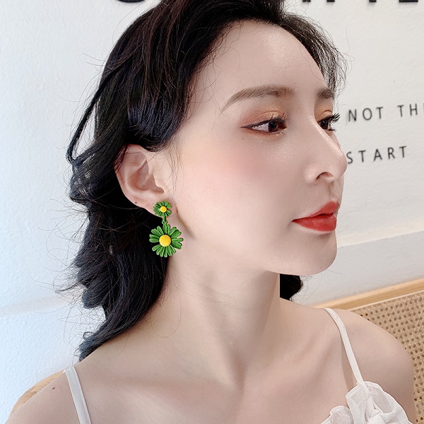 Hàng Quảng Châu - BÔNG TAI HOA CÚC SIÊU CUTE - PK14030