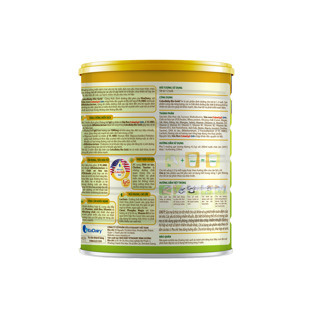 COLOSBABY BIO GOLD 1+ 800g