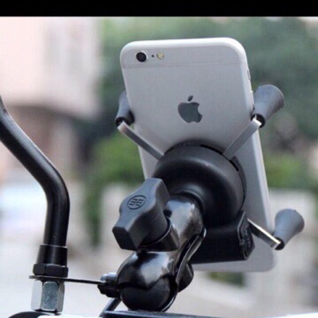 Hình ảnh Giá Đỡ điện thoại gắn xe máy có cổng sạc USB lắp chân gương kính cho các loại xe hàng xịn