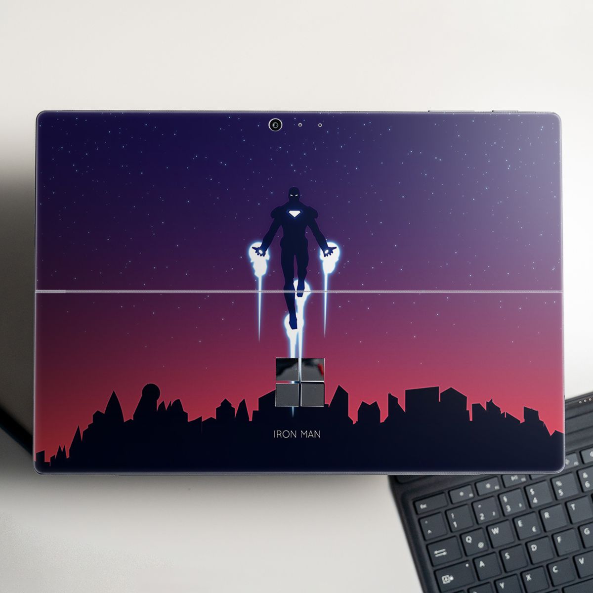 Skin dán hình Avenger x03 cho Surface Go, Pro 2, Pro 3, Pro 4, Pro 5, Pro 6, Pro 7, Pro X