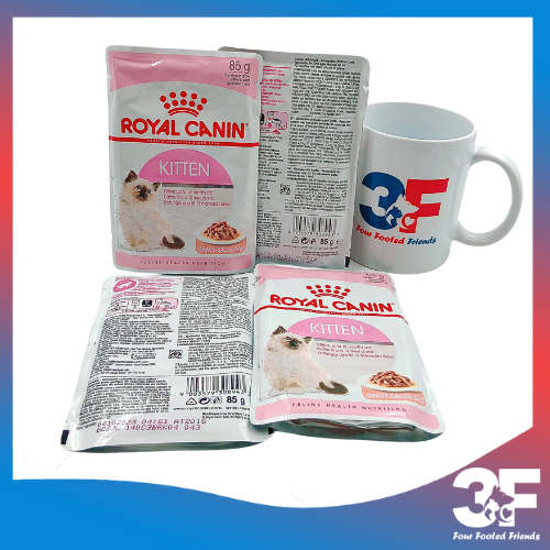 Pate Thức Ăn Ướt Dạng Sốt Dành Cho Mèo Con Từ 4-14 Tháng Tuổi Royal Canin Kitten - Gói 85g