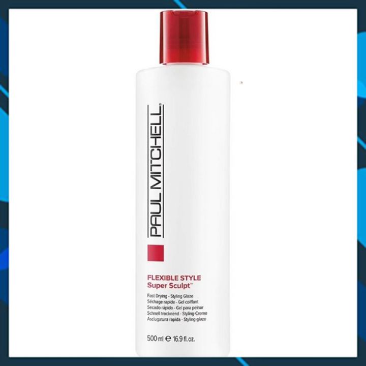 Gel táo Paul Mitchell Flexible Style Super Sculpt giữ nếp tóc uốn USA 500ml