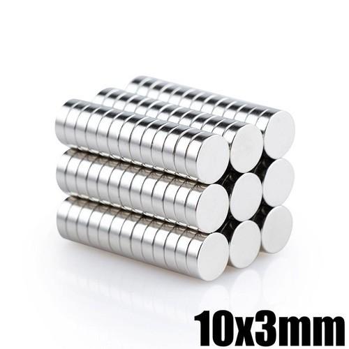 10 viên Nam châm viên 10x3mm, nam châm vĩnh cửu mạnh