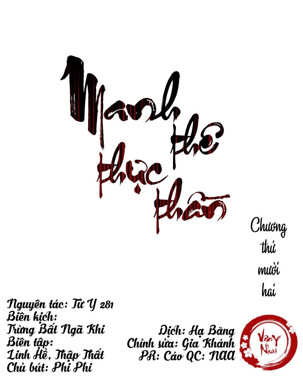 manh thê thực thần chapter 12 1