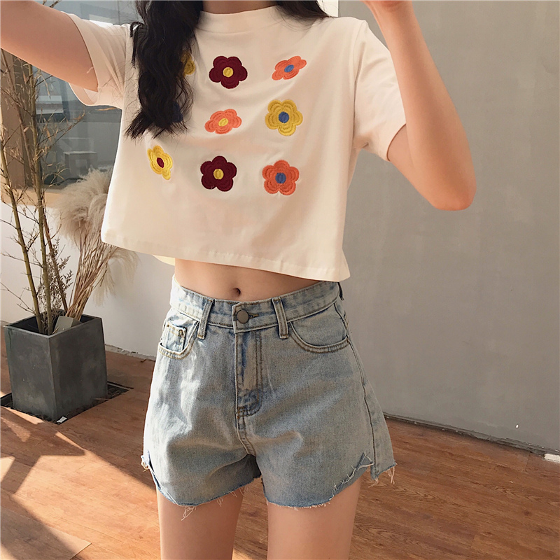 Áo croptop thun nữ Ulzzang Quảng Châu ATC29