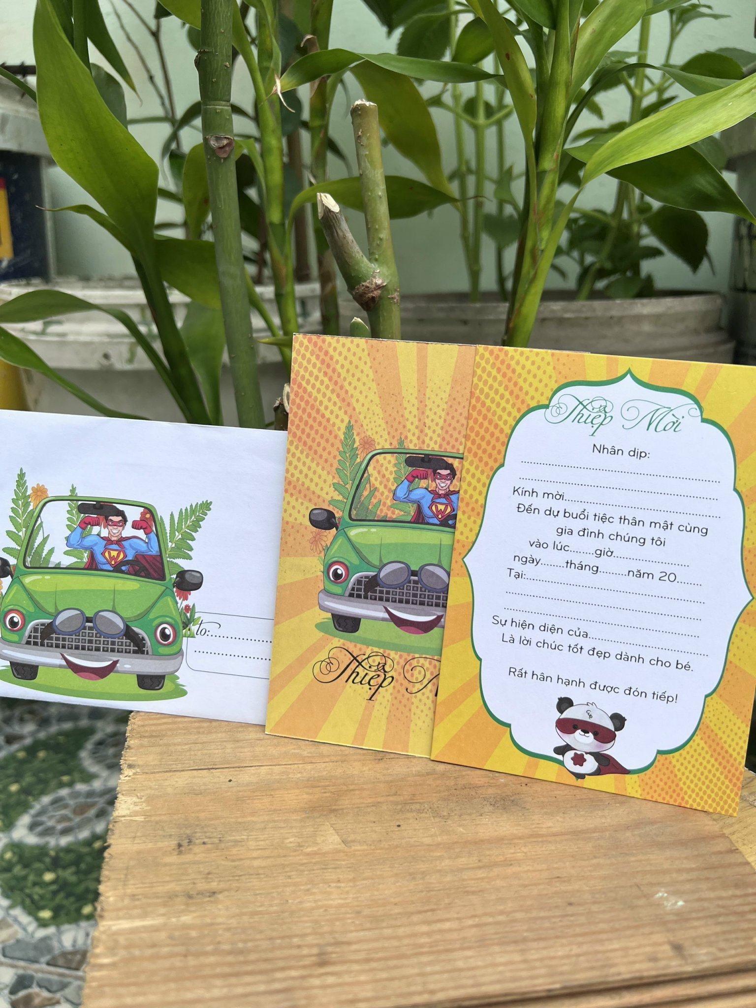 Thiệp Mời Sinh Nhật, Thiệp Mời Thôi Nôi