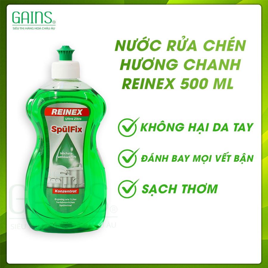 Nước Rửa Chén Đậm Đặc Hương Dịu Nhẹ Reinex 500 Ml