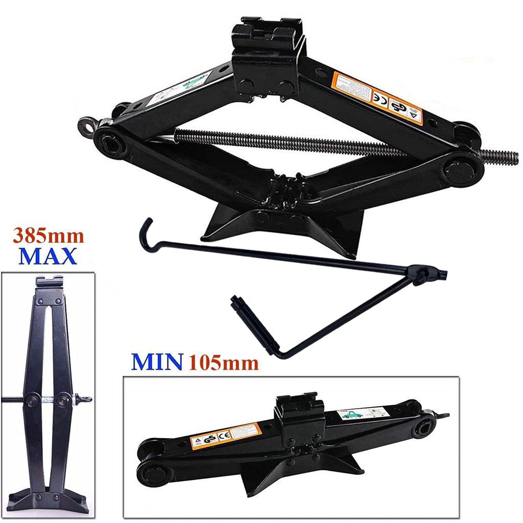Kích gầm chữ A - Bô kích gầm xe ô tô, xe hơi tải trọng 2000kg - đầu bám xoay 360 độ