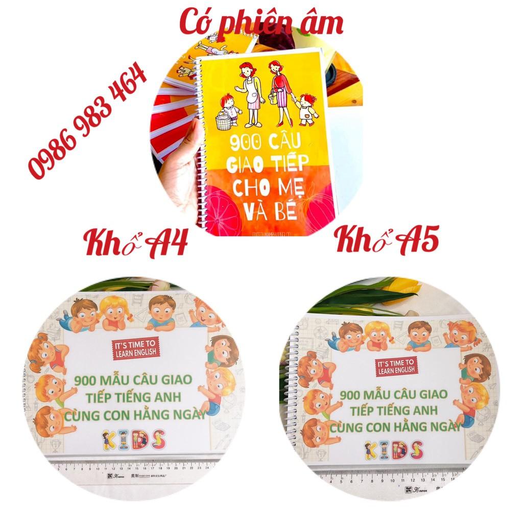 Flashcard 900 Mẫu Câu Giao Tiếp Tiếng Anh Cùng Con Có File Nghe