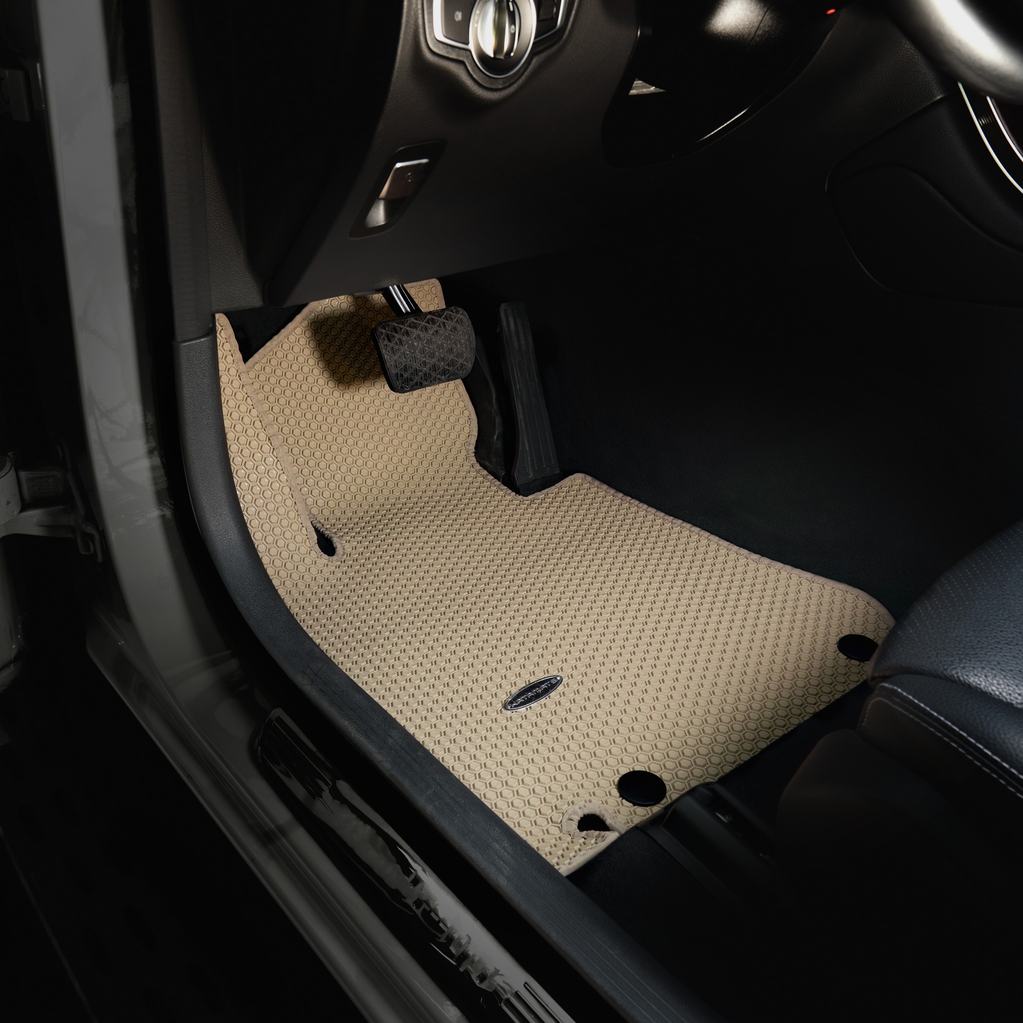Thảm lót sàn ô tô KATA cho xe Mercedes E Class W212 (2010 - 2016)  - Khít với sàn xe, Chống trơn, Không mùi, Không ẩm mốc