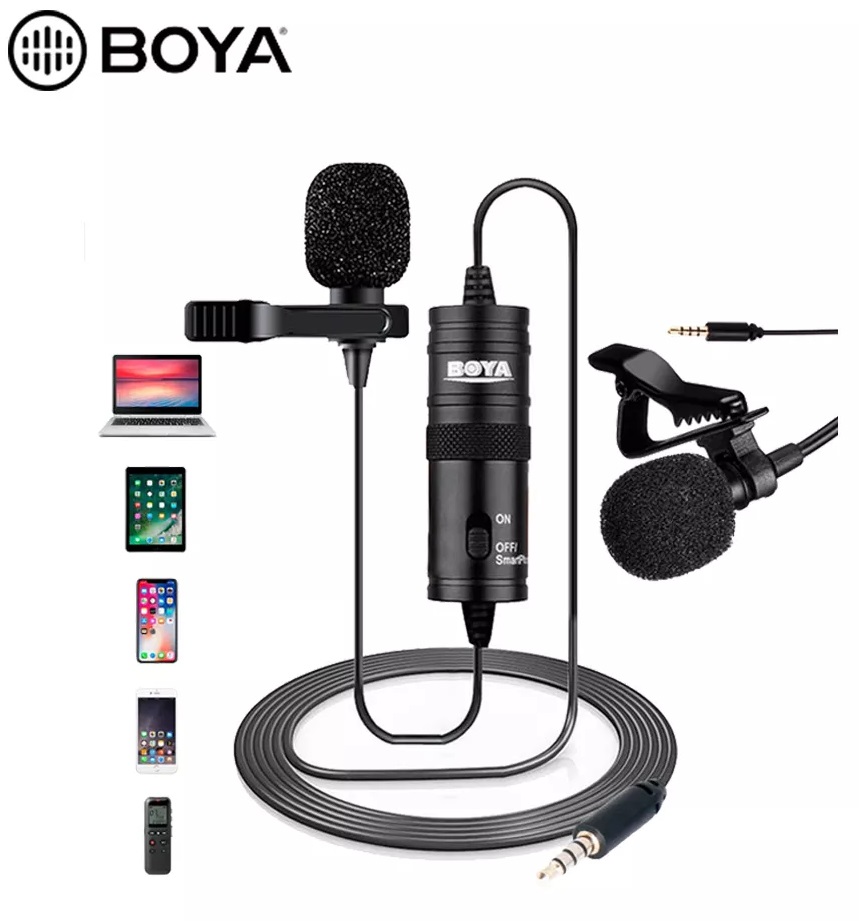 Hình ảnh Micro thu âm đa năng Boya BY-M1, Hàng chính hãng