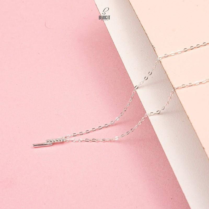 Vòng cố Bling It tia sáng bạc BIVC258