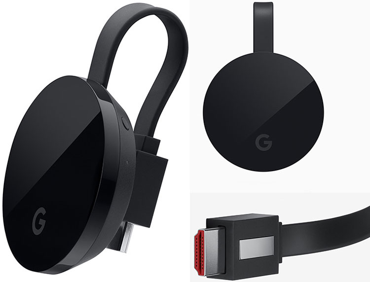 Thiết Bị Google Chromecast Ultra - Hàng Nhập Khẩu