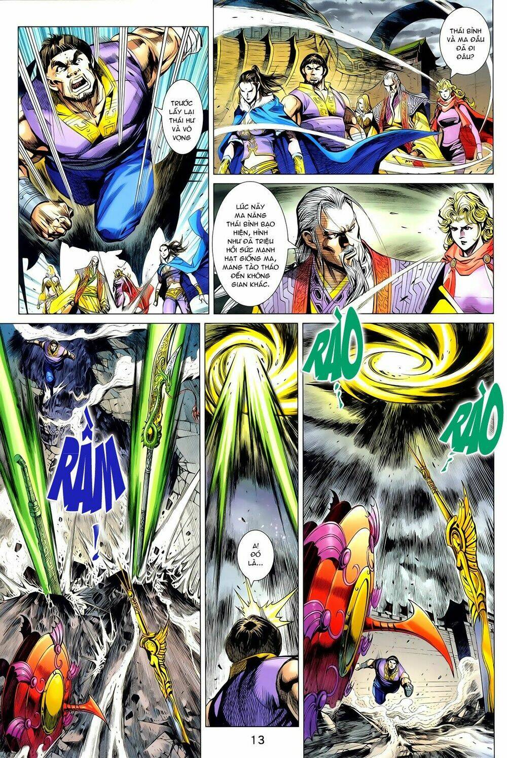 thần binh vấn thiên chapter 17 12