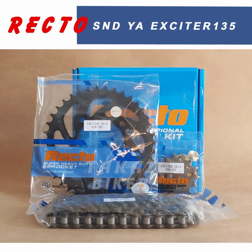 B3 Sên Nhông Đĩa Recto Dùng Cho Xe Exciter 135cc năm 2011 trở lên made Thái Lan nhập khẩu