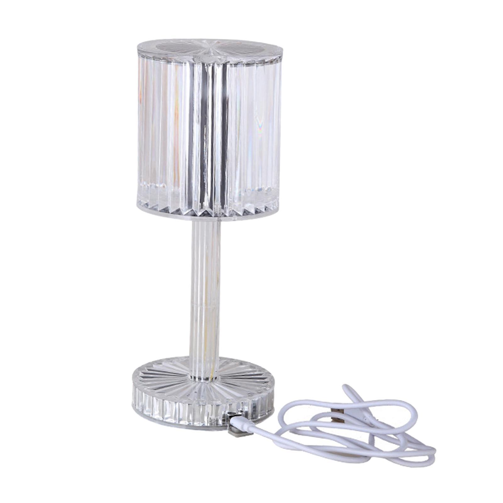 Bedside Lamp Night Light Romantic USB Lighting for Wedding Bars Home Decor