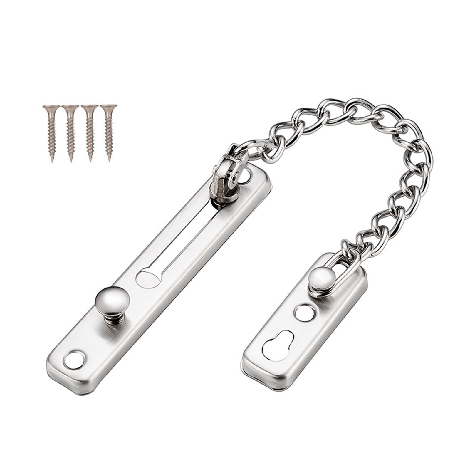 Stainless Door Chain Lock Home Bedroom Hotel Family Chain  for Door