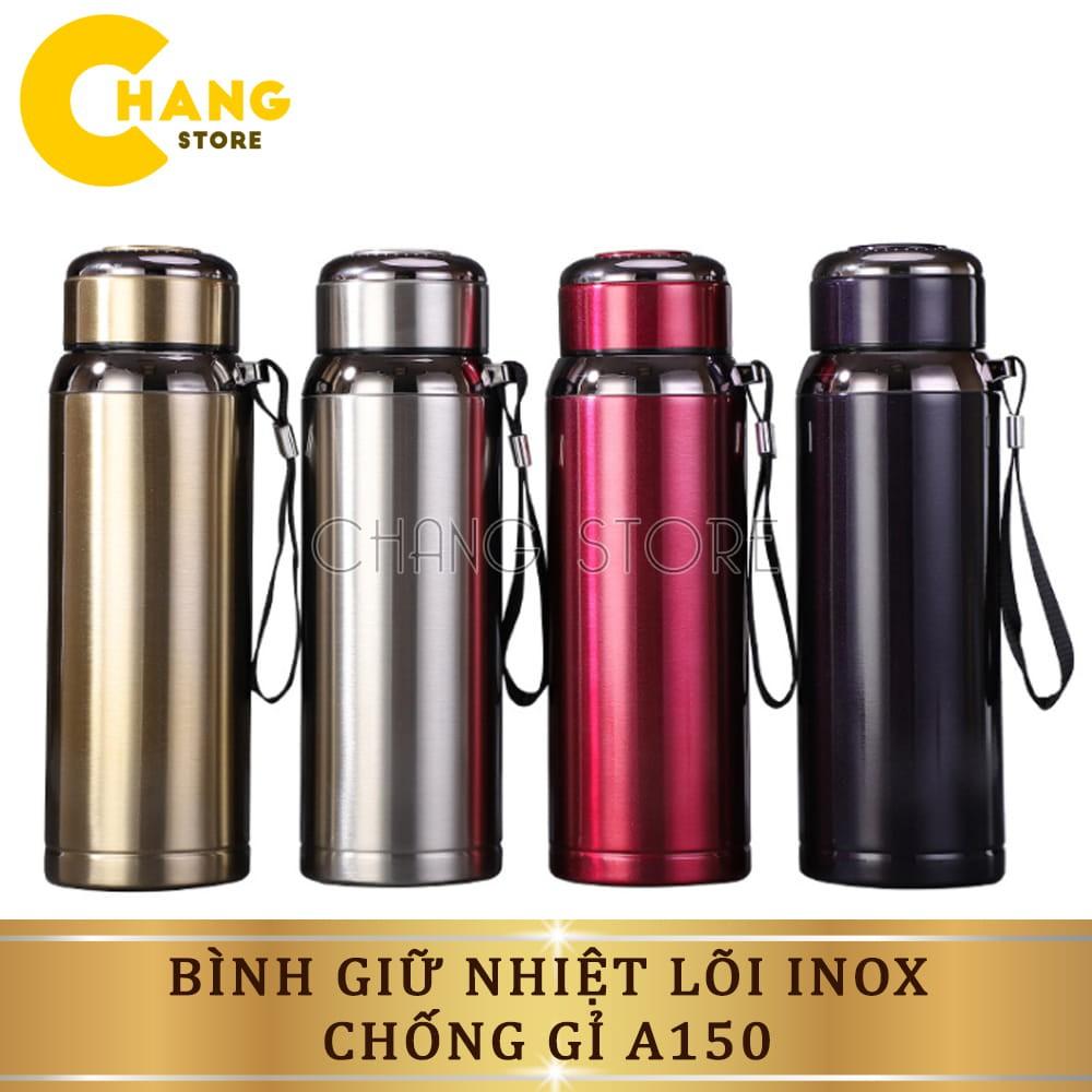 Bình giữ nhiệt nóng lạnh lõi thép inox 304 chống Gỉ A150 giữ nhiệt tốt chịu lực chống va đạp