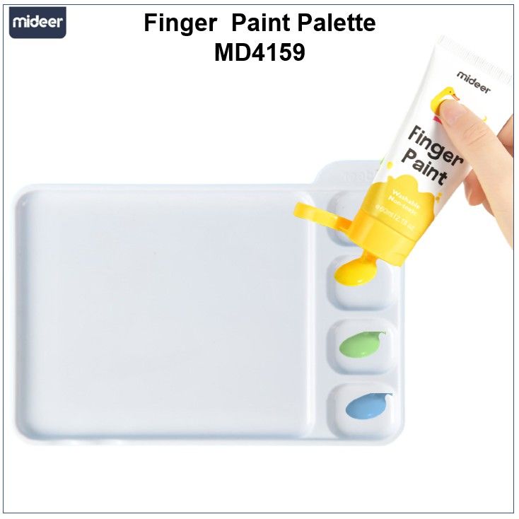 Màu Vẽ Tay Mideer Finger Paint An Toàn Dễ Tẩy Rửa - Cho Bé Từ 3 Tuổi