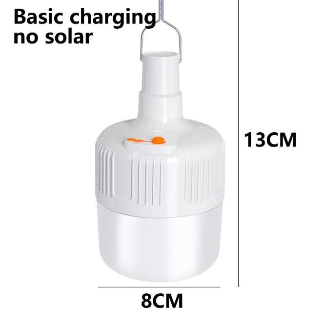 Bóng đèn LED sạc năng lượng mặt trời tiết kiệm di động cho cắm trại ngoài trời