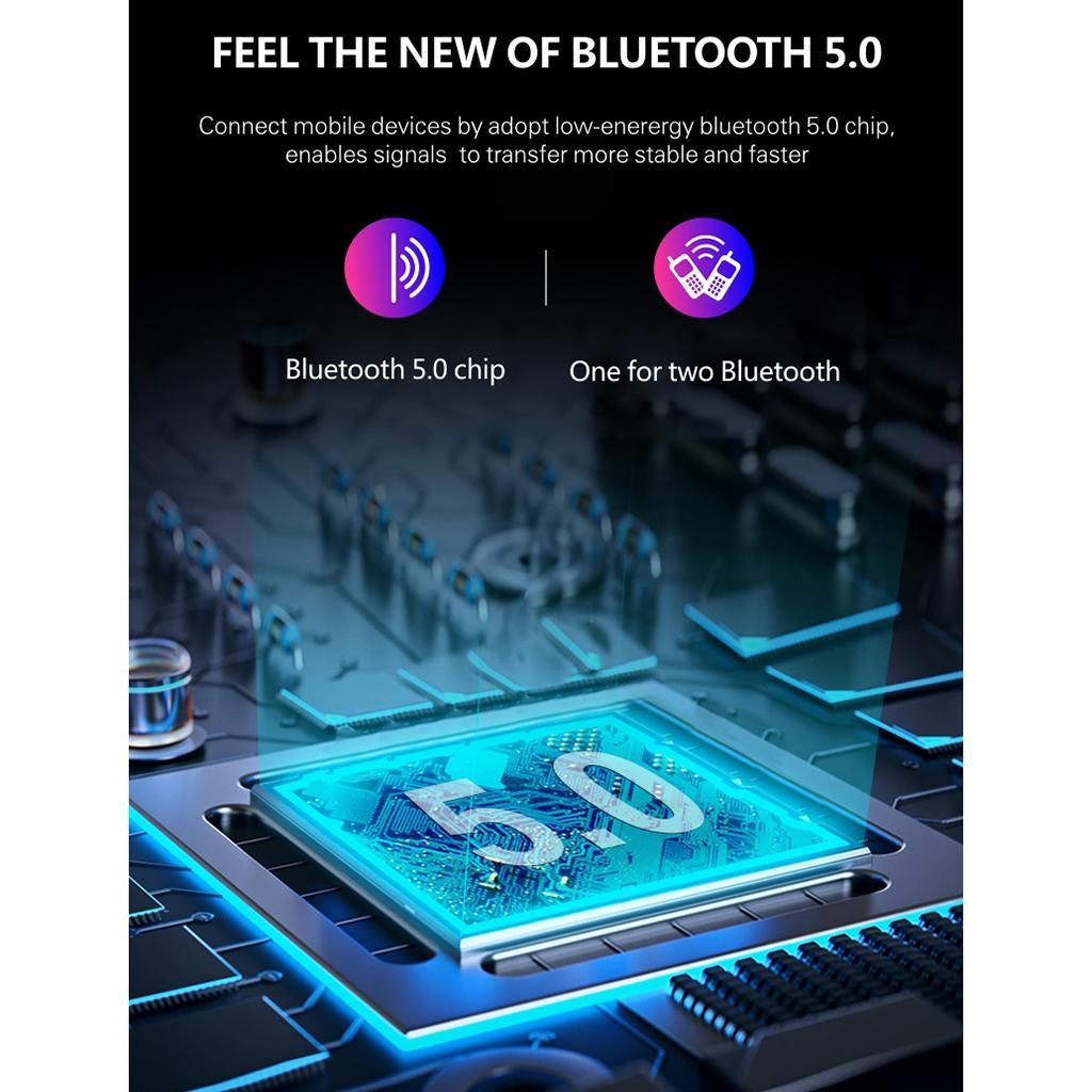 Wireless Earbuds Bluetooth 5.0 Earphones Headphones For Smart Phone Blue