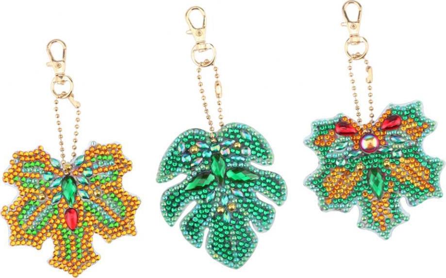 Full Mũi Khoan Hình Dạng Đặc Biệt Tranh Gắn Đá Móc Khóa Móc Khóa Mặt Dây Chuyền Decors