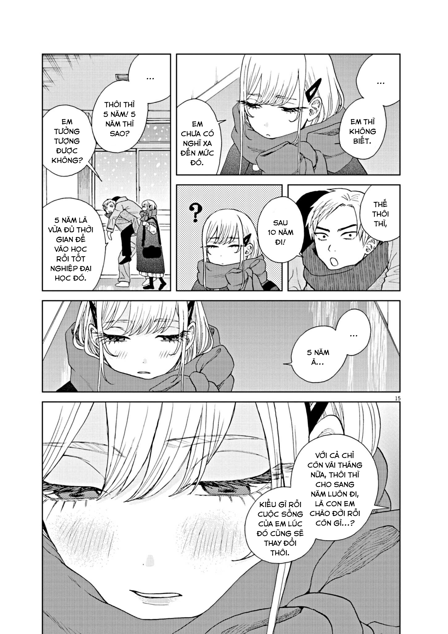 hãy cho em ''trung tình'' của anh chapter 53 15