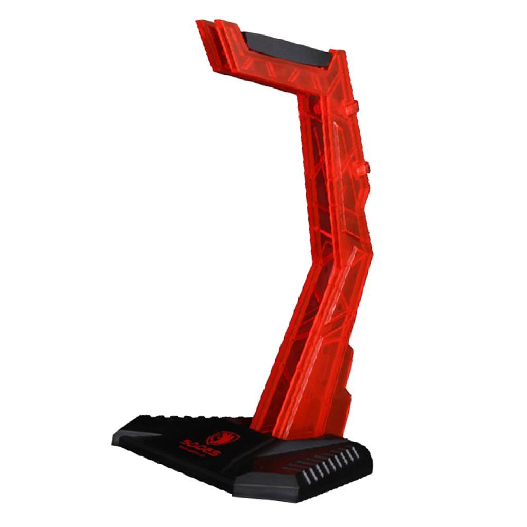 Red Acrylic Headphone Stander Modular Headset Holder Display Bracket
