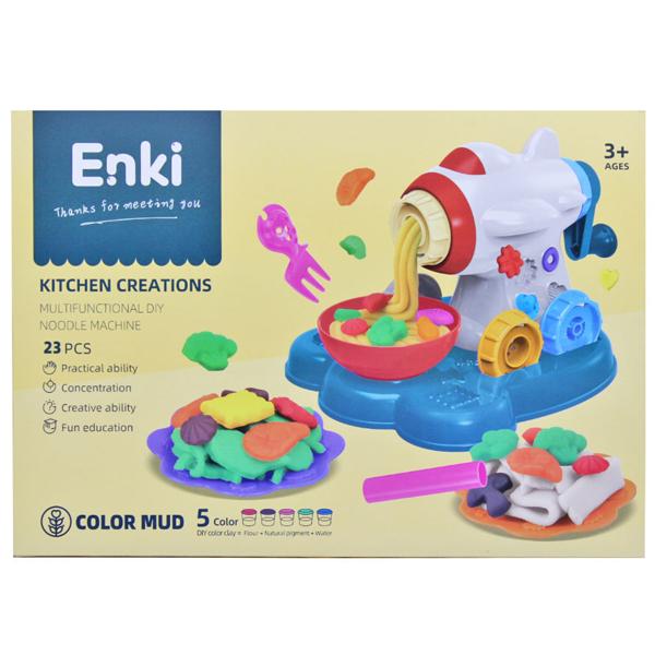 Đồ Chơi Đất Nặn Kitchen Creations - Enki EK6003 (23 Chi Tiết)