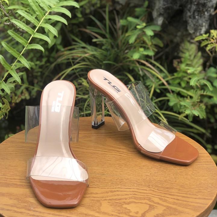 Sandal cao gót quai trong hot trend 2020 trẻ trung năng động 21280