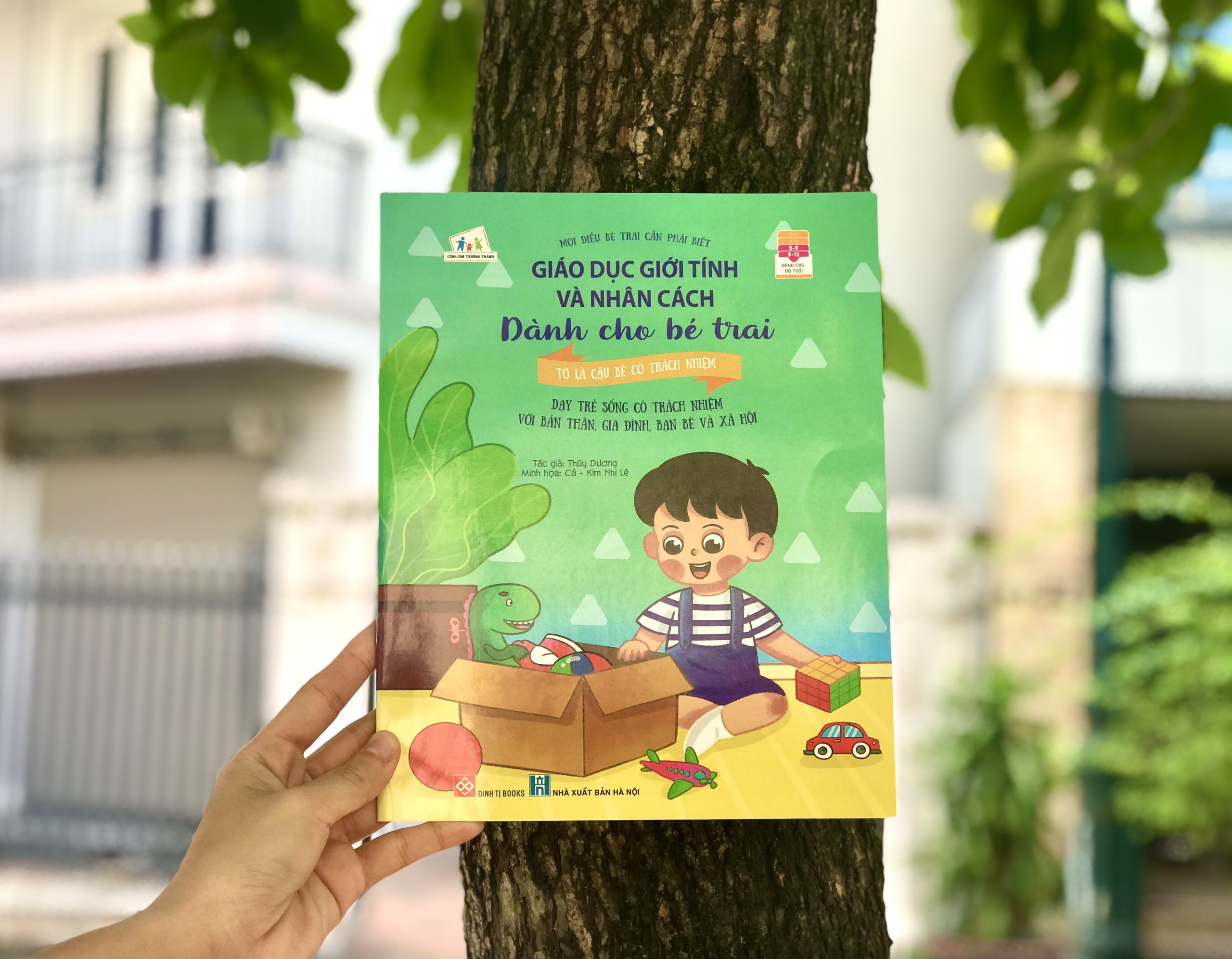 Combo - Giáo dục giới tính và nhân cách dành cho bé trai 4 tập