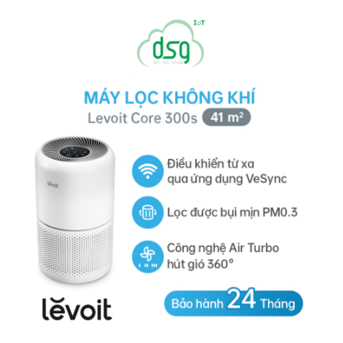 Levoit Máy lọc không khí Levoit Core 300s | Công nghệ Air Turbo | Hàng Chính Hãng