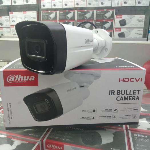 Camera Analog thân trụ Dahua DH-HAC-HFW1200TLP-A-S5 tích hợp MIC.hồng ngoại 80m,IP67,chuẩn full HD,AGC,3D-DNR - Hàng Chính Hãng