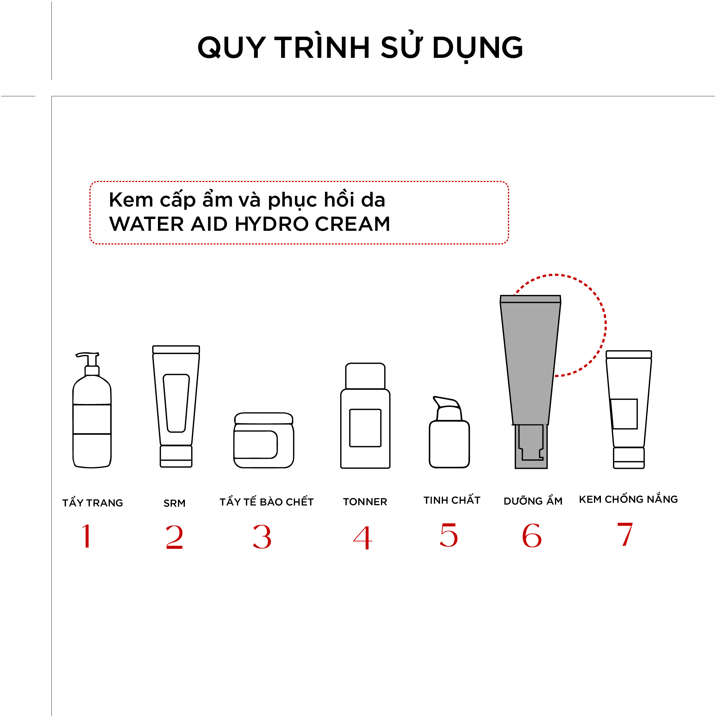 KEM CẤP ẨM VÀ PHỤC HỒI DA CHUCOS WATER AID HYDRO CREAM - DẠNG GEL (50g)