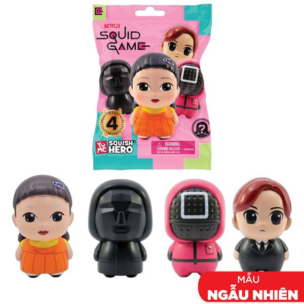 Đồ Chơi Dẻo Trò Chơi Con Mực Series 1 Squid Game - YuMe SG10216 (Mẫu Sản Phẩm Bên Trong Là Ngẫu Nhiên)