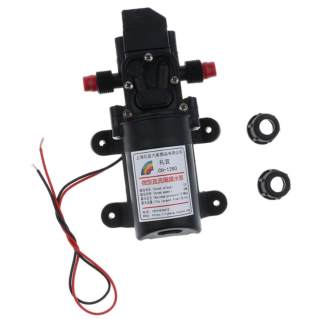 12V   PSI Auto Diaphragm Water Pressure Pump for /RV/Boat/Marine