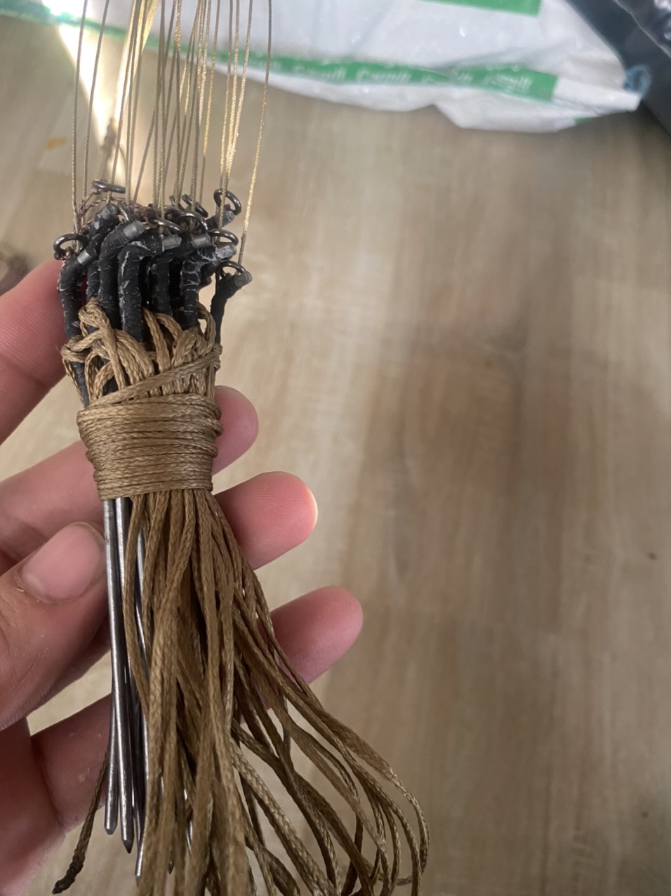 Bộ giò gà, giò đón bẫy gà rừng tổng 20 chân , cáp inox se 4 không rỉ hàng chất lượng