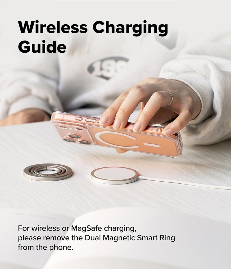 Giá đỡ từ tính RINGKE Dual Magnetic Smart Ring - Hàng Chính Hãng