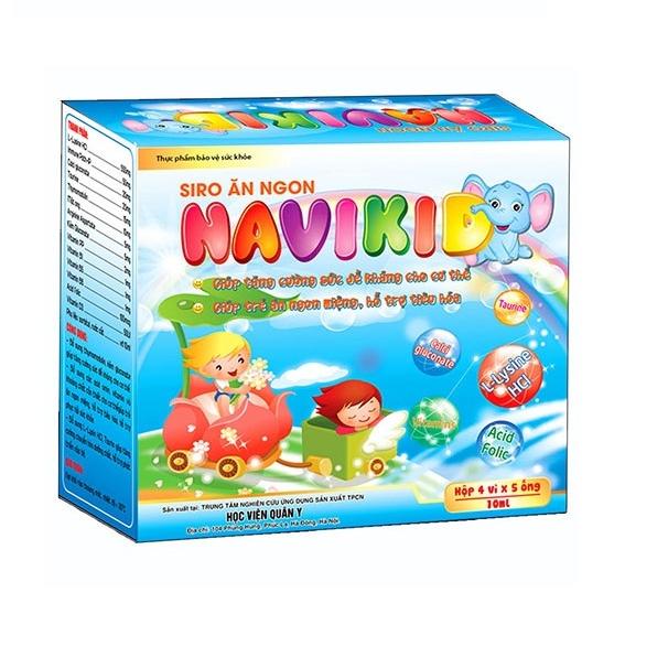 Thực phẩm chức năng Siro Navikid ăn ngon tiêu hóa tốt của học viện quân y