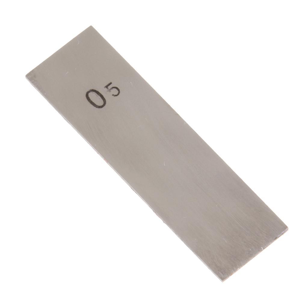 Single Block Gauge Measure Gage, High-velocity Steel Material, Length Standard Measuring Tool