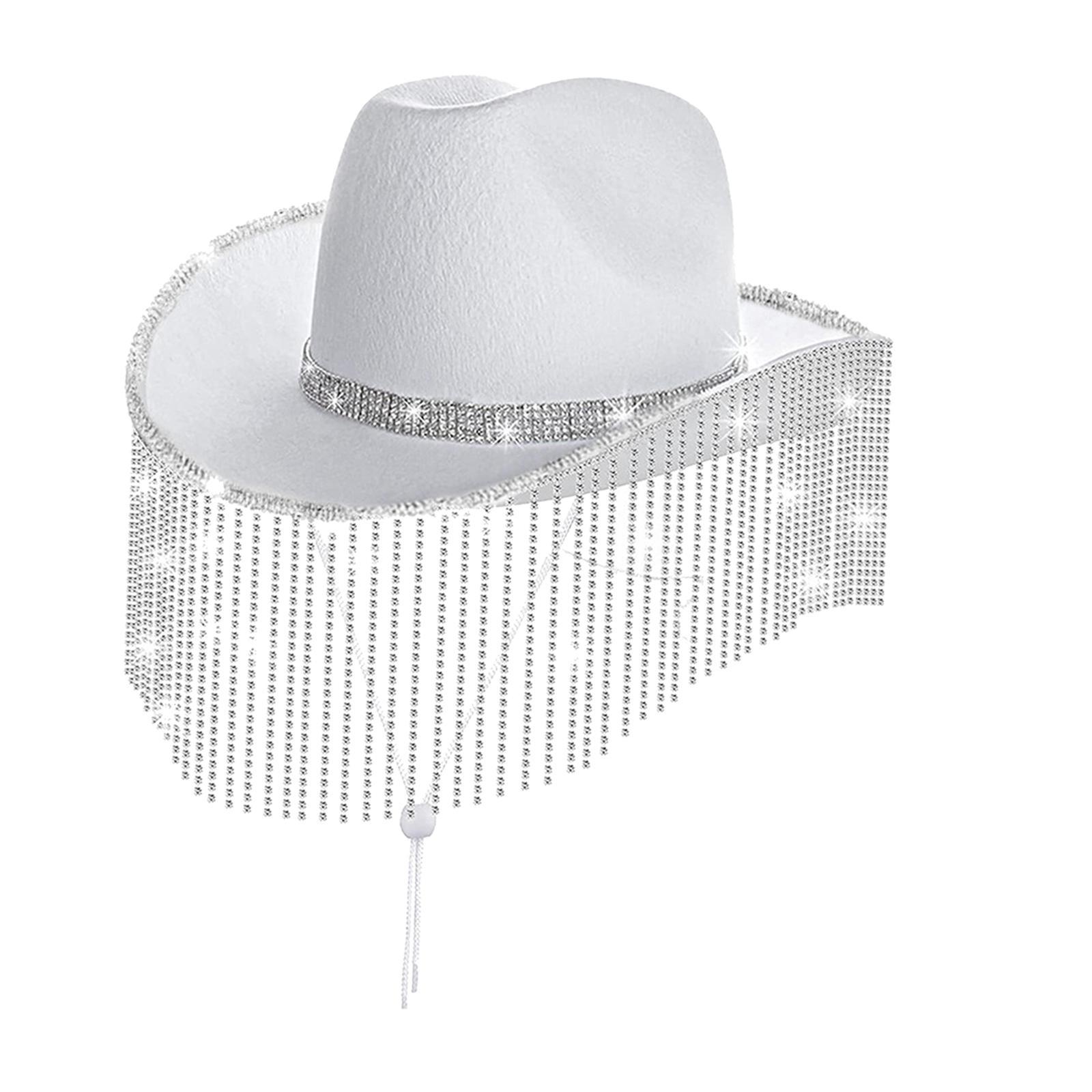 Cowboy Hat Women Cowgirl Hat Wide Brim Costume Accessories Fashion Comfortable Sunhat Summer Outdoor Hat for Travel Beach Festivals