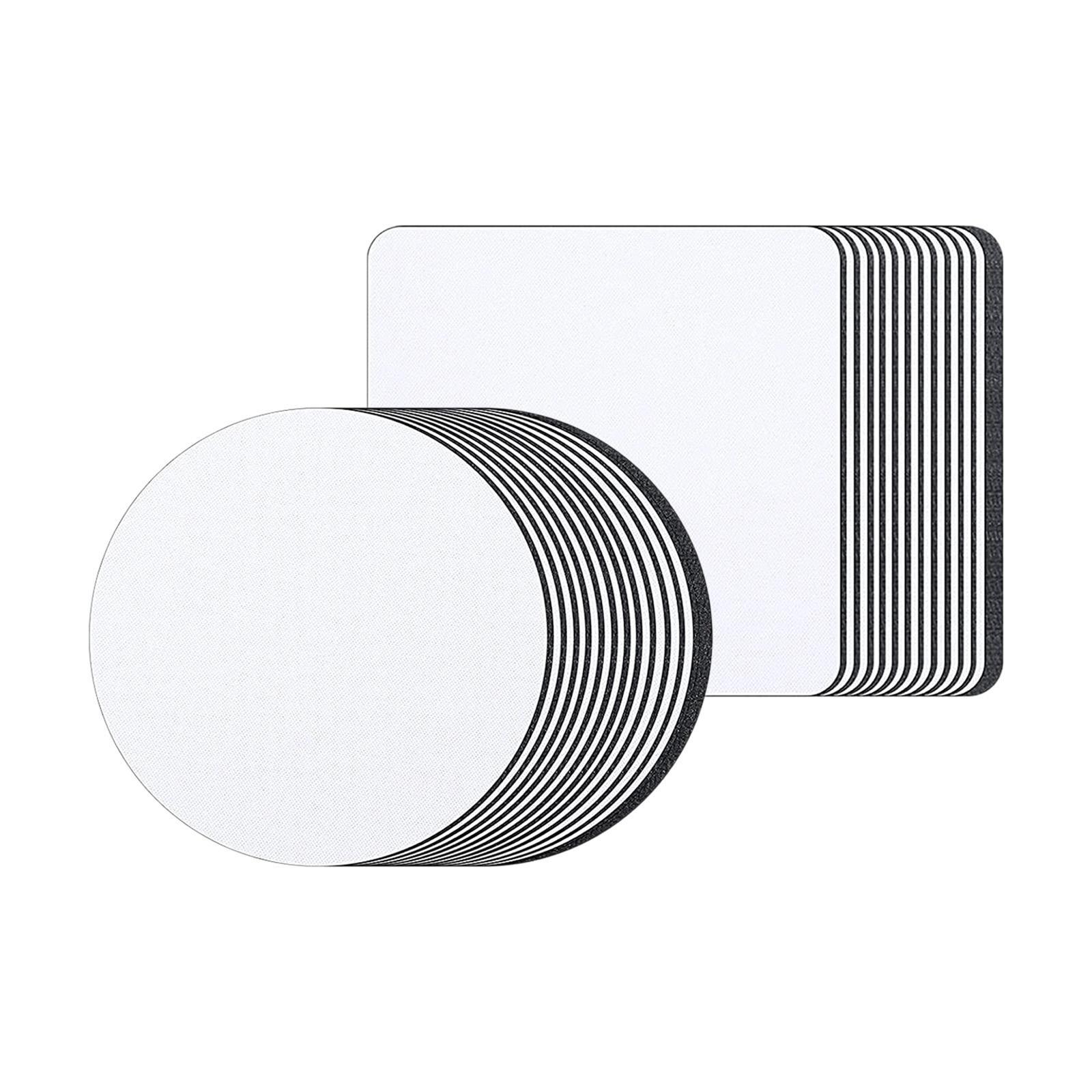 24x Blank Car Cup Coaster Sublimation Heat Transfer Printing Craft Cup