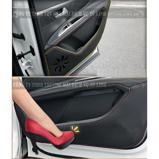 Bộ 4 Thảm Tapli cho Vinfast LUX SA dán cánh cửa chống trầy xước xe, dễ vệ sinh lau chùi