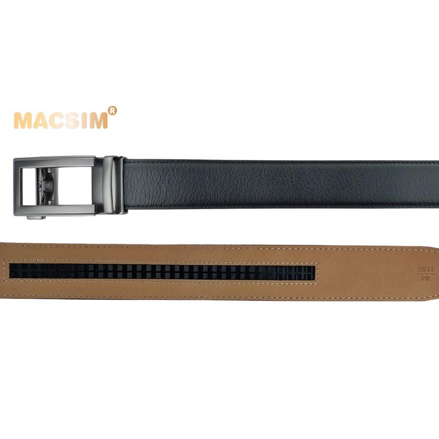 Thắt lưng nam da thật cao cấp nhãn hiệu Macsim tw042