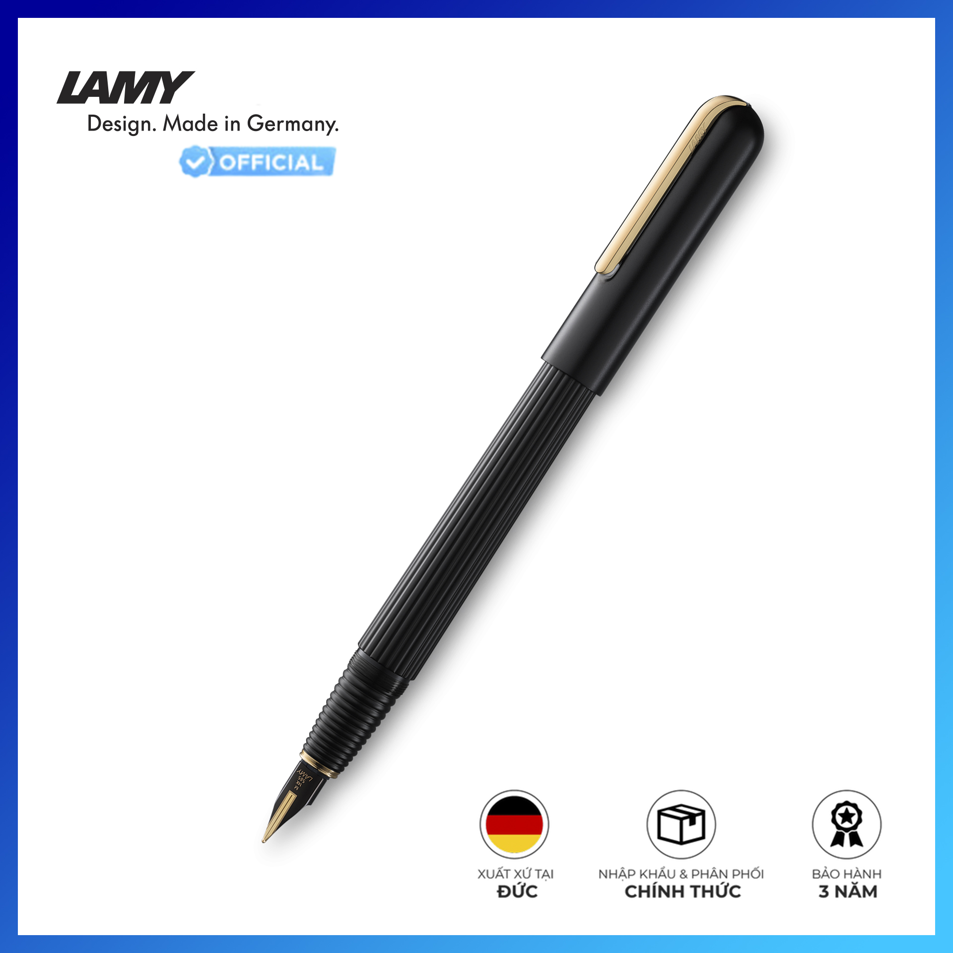 Bút Máy LAMY Imporium Black Gold 060 BLKAU