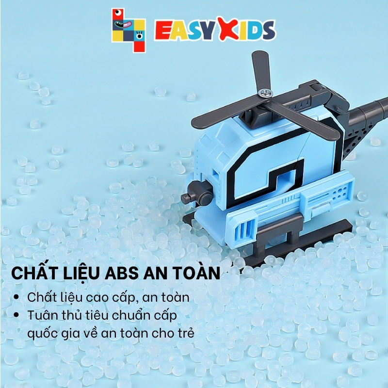 Đồ Chơi Lắp Ráp Số Biến Hình Robot, Bộ Số Robot Biến Hình Loại To