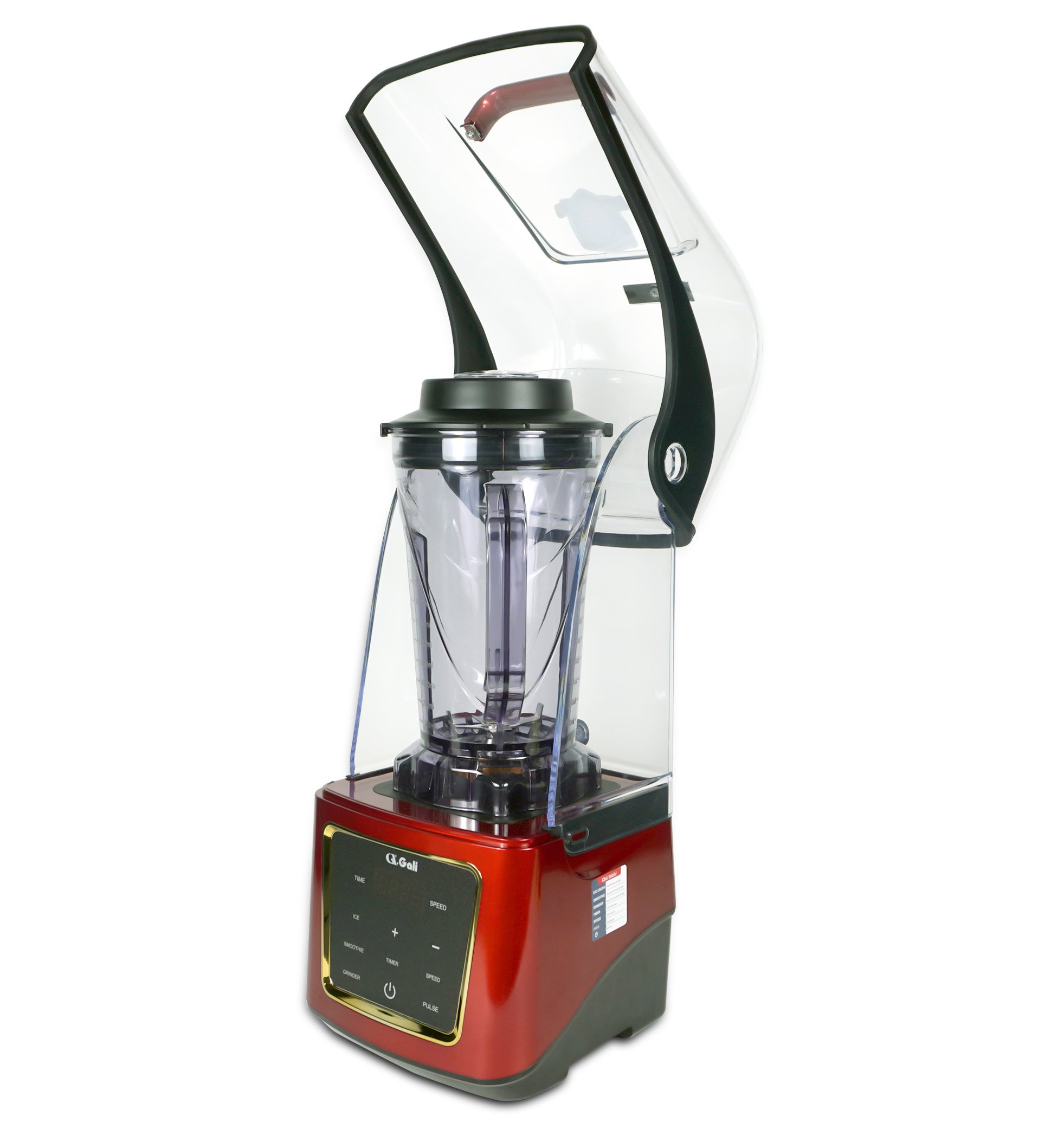 Máy Sinh Tố Công Nghiệp Gali GL-1530R DUng tích 4 Lít. Thiết kế chống ồn. Motor được quấn bằng đồng, Cối bằng nhựa PC siêu bền, Dao bằng thép không gỉ. Hàng chính hãng bảo hành 24 tháng