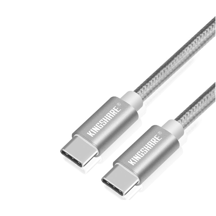 Cáp Kingshare USB Type C To Type C (Màu Ngẫu Nhiên) - Hàng Nhập Khẩu